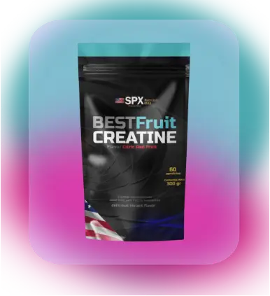 Creatina spx monohidratada micronizada con sabor a frutilla 300 gr