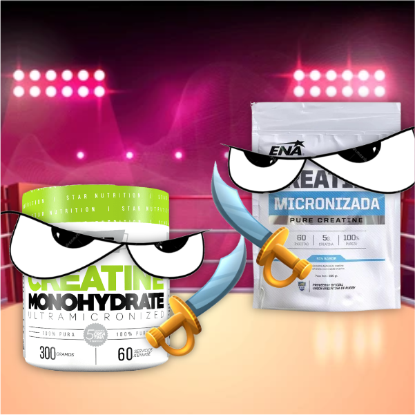 Creatina Star Nutrition vs ENA cual es mejor